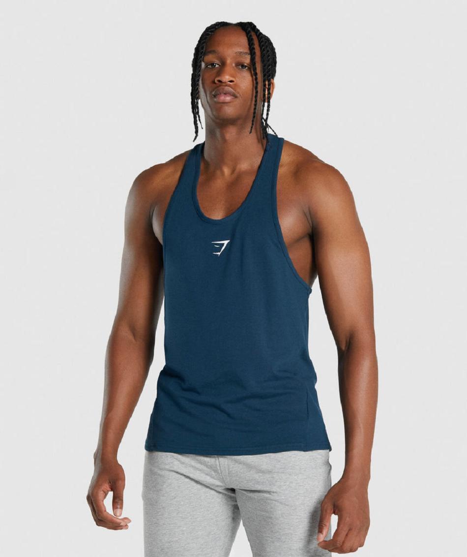 Stringers Gymshark Critical 2.0 Hombre Azul Marino | CO 3595XYU